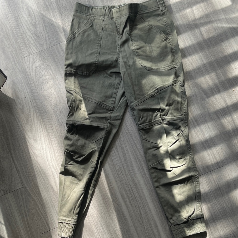 Women’s Rewash Olive Cargo Pants